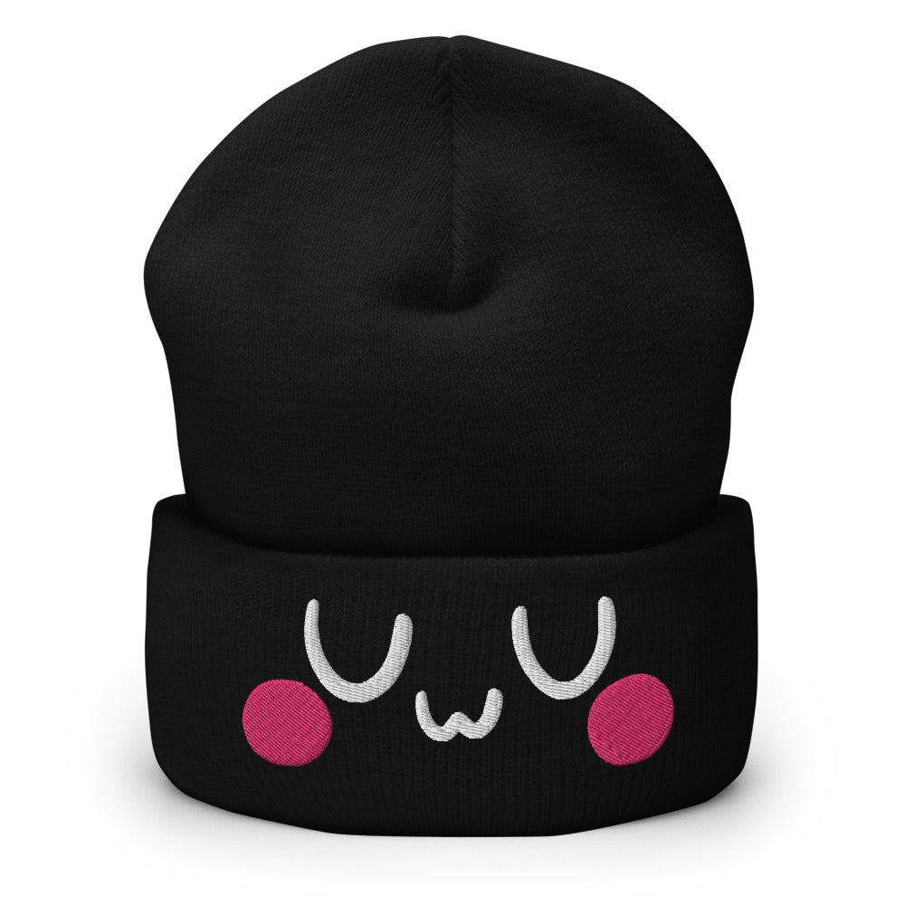 UwU Knit Beanie Hat