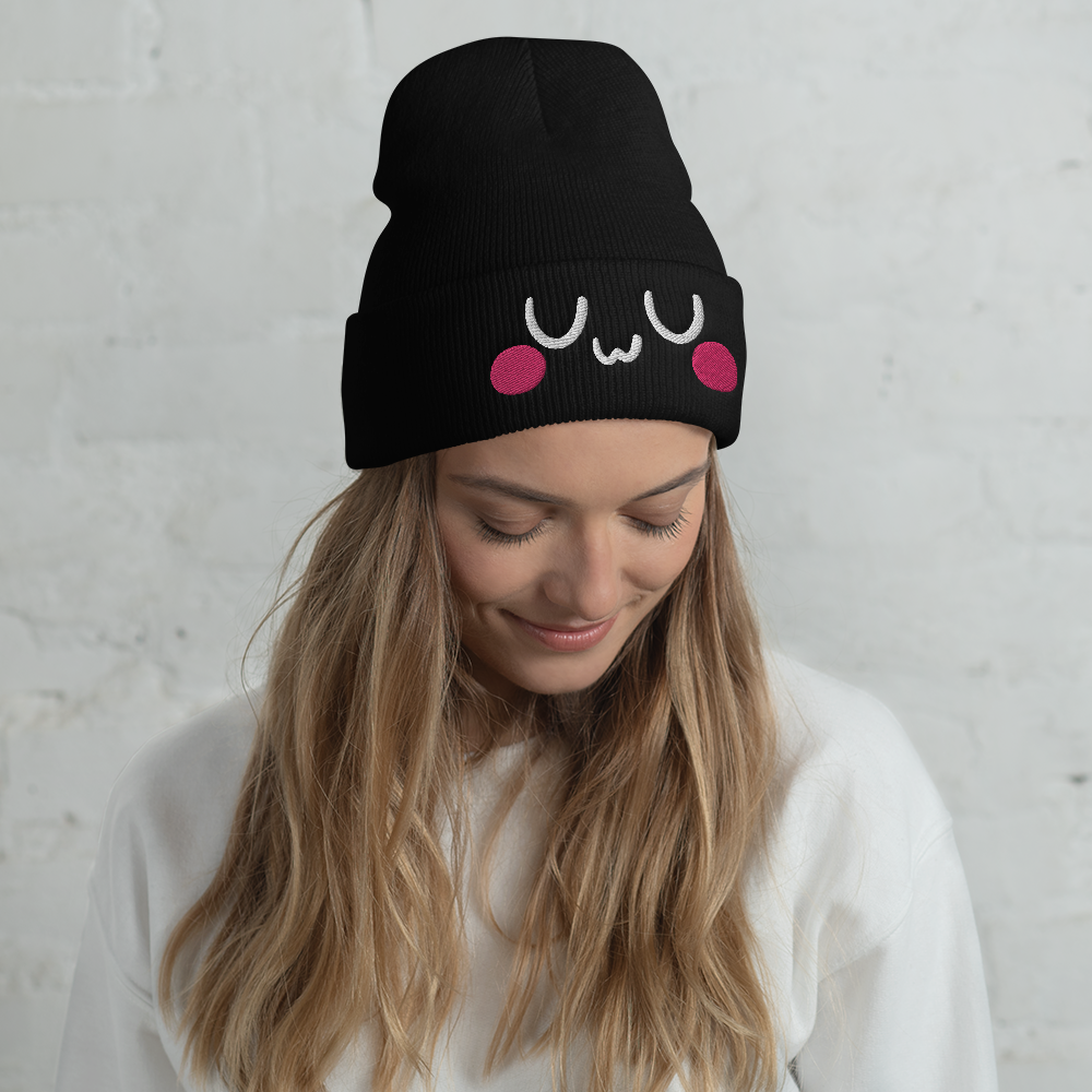 UwU Knit Beanie Hat