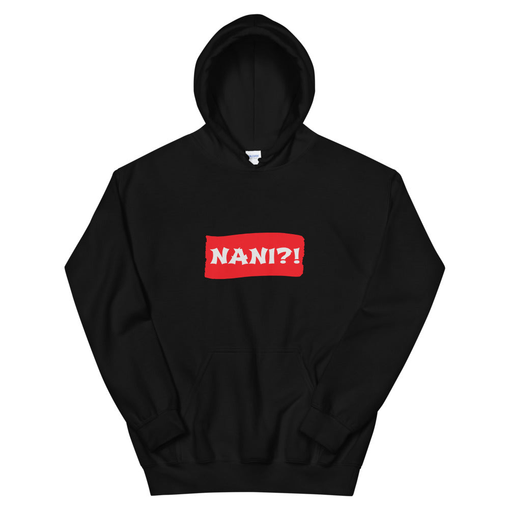 Black Hoodie with NANI?! phrase