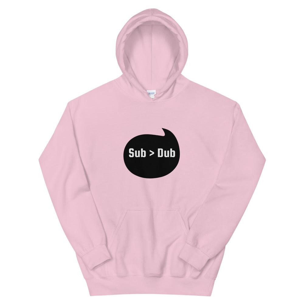 Anime "Sub > Dub" Hoodie