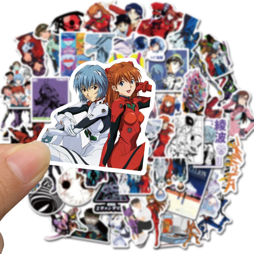 Anime Evangelion Decal Laptop Stickers