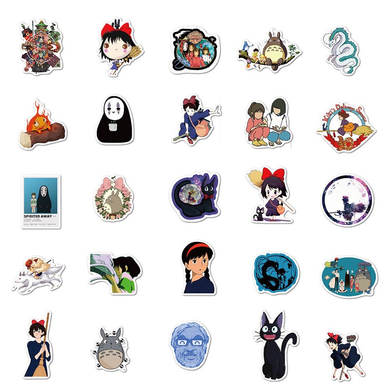 Miyazaki Hayao Anime Stickers