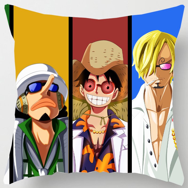 Anime One Piece Luffy  Pillowcase Cover