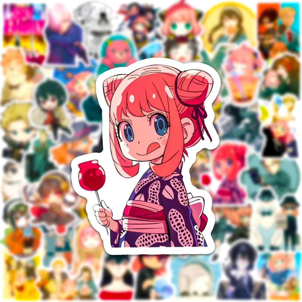 Anime Spy X Family Stickers