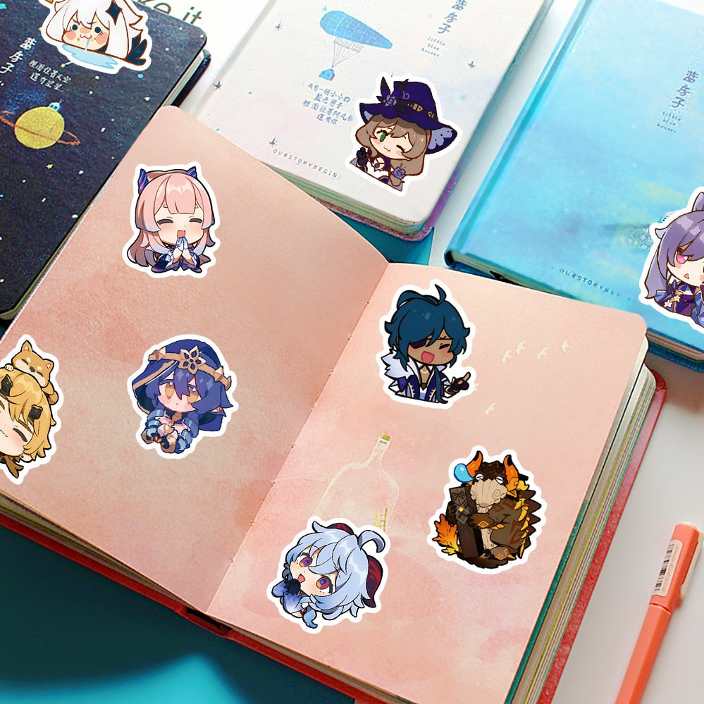 Cute Genshin Impact Stickers