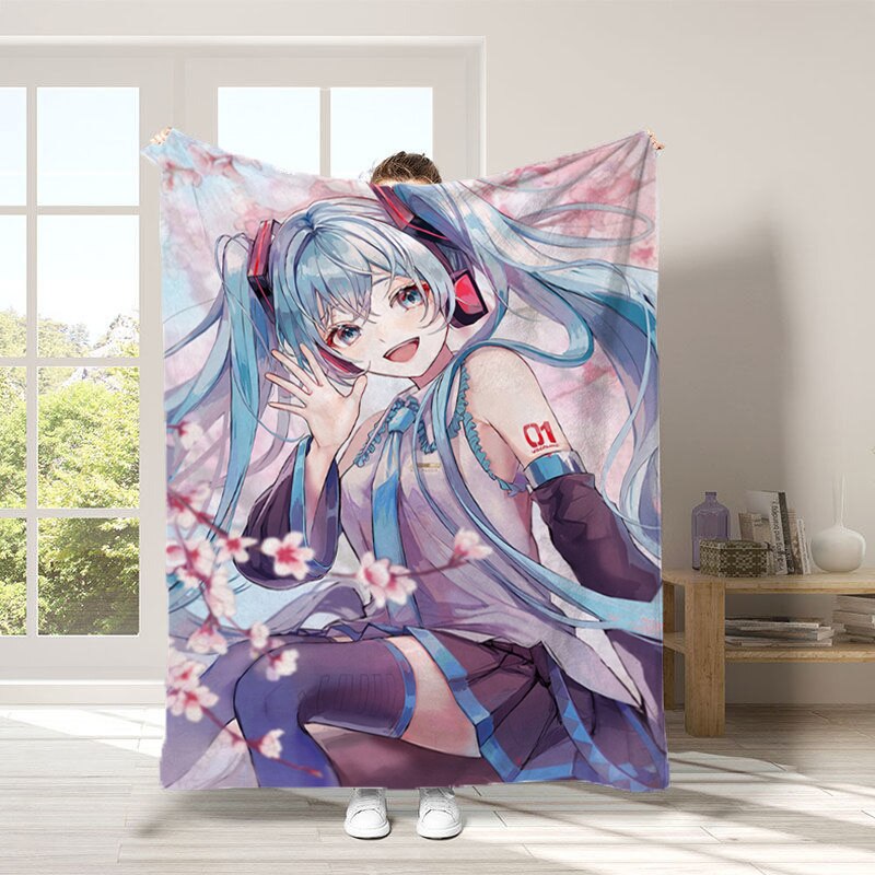 Hatsune Miku  Throw Blanket