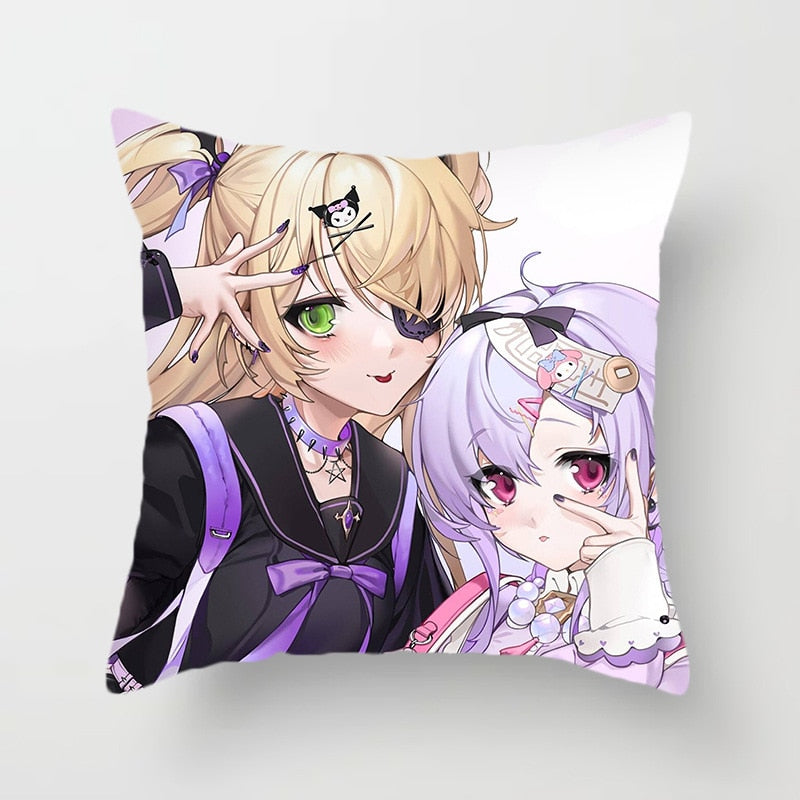 Genshin Impact Square Pillow Case  Cover