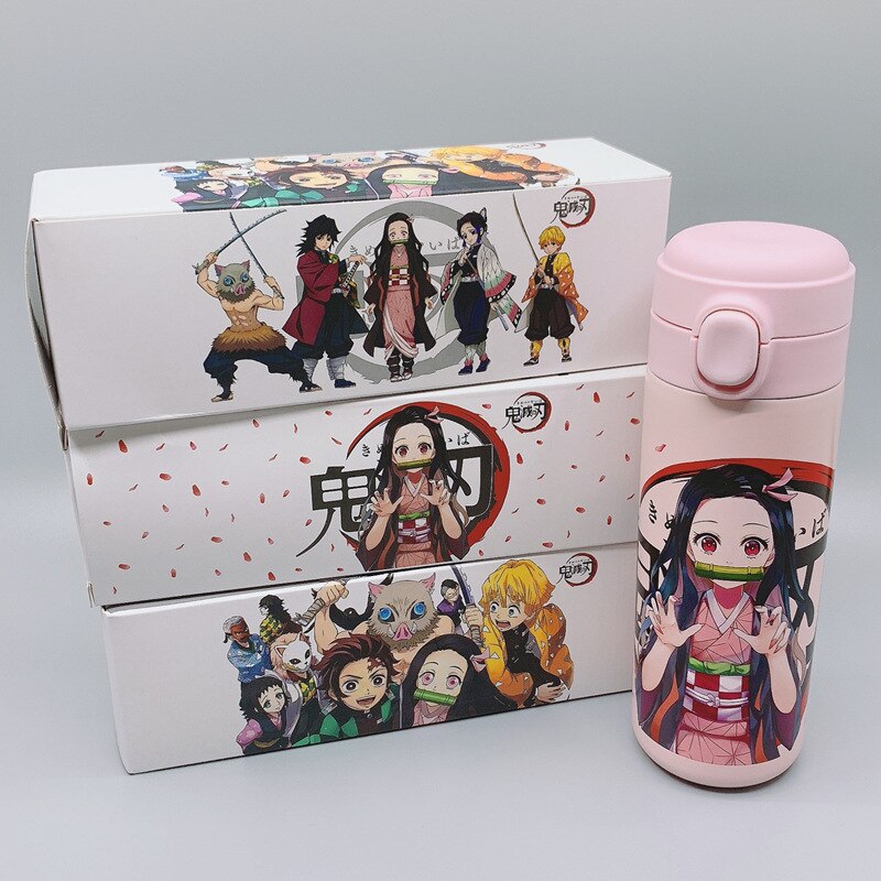 Anime Demon Slayer Kimetsu Tanzhilang Water Bottle