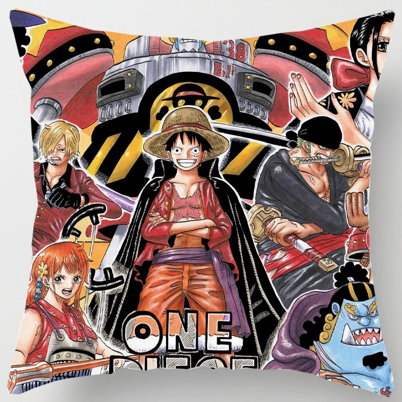 Anime One Piece Luffy  Pillowcase Cover