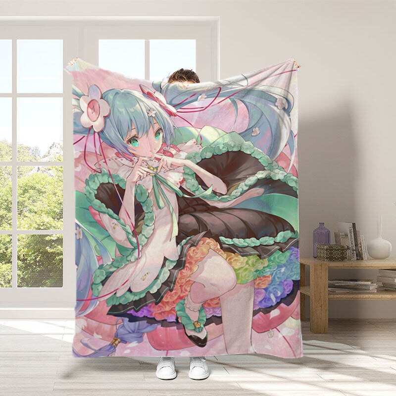 Hatsune Miku  Throw Blanket