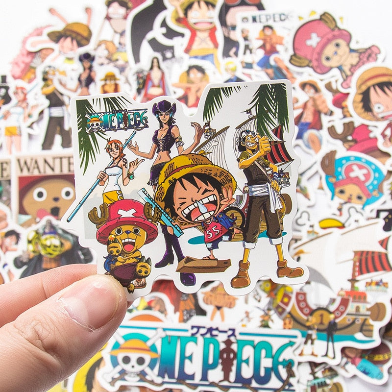One Piece Luffy Anime Sticker
