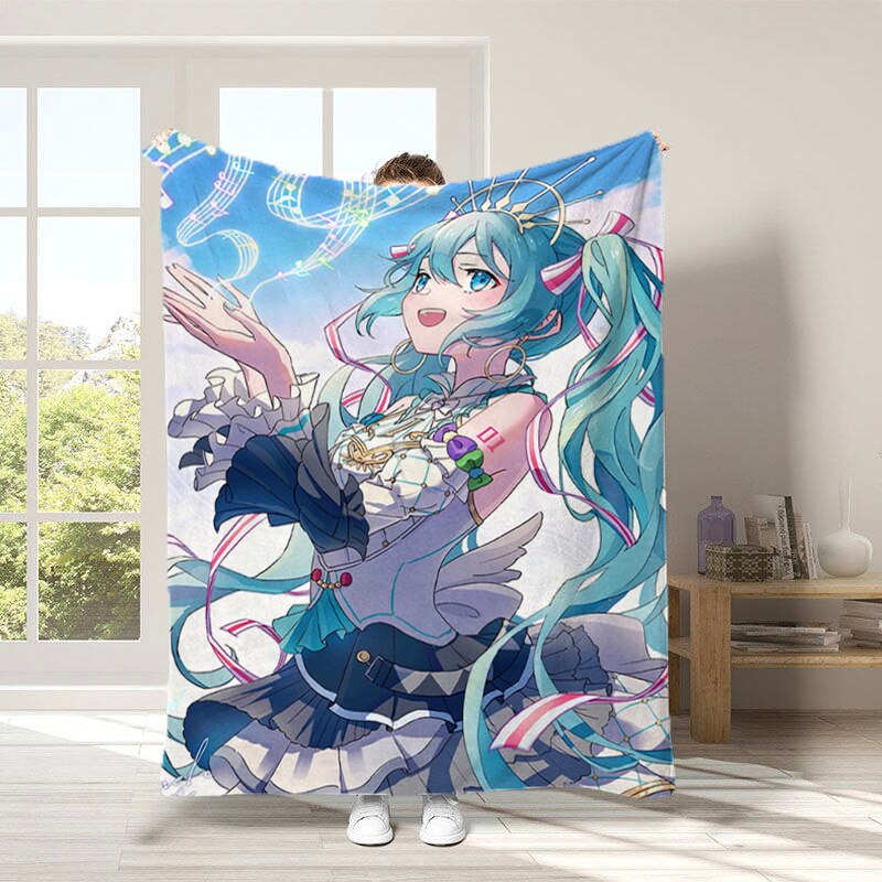 Hatsune Miku  Throw Blanket