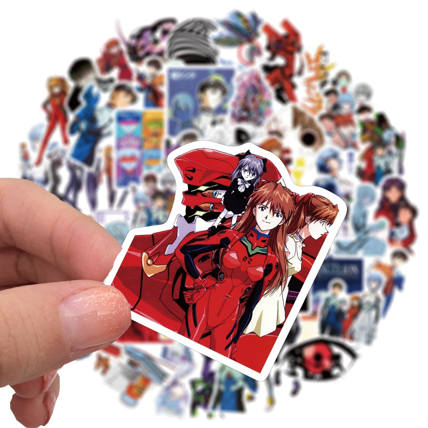 Anime Evangelion Decal Laptop Stickers