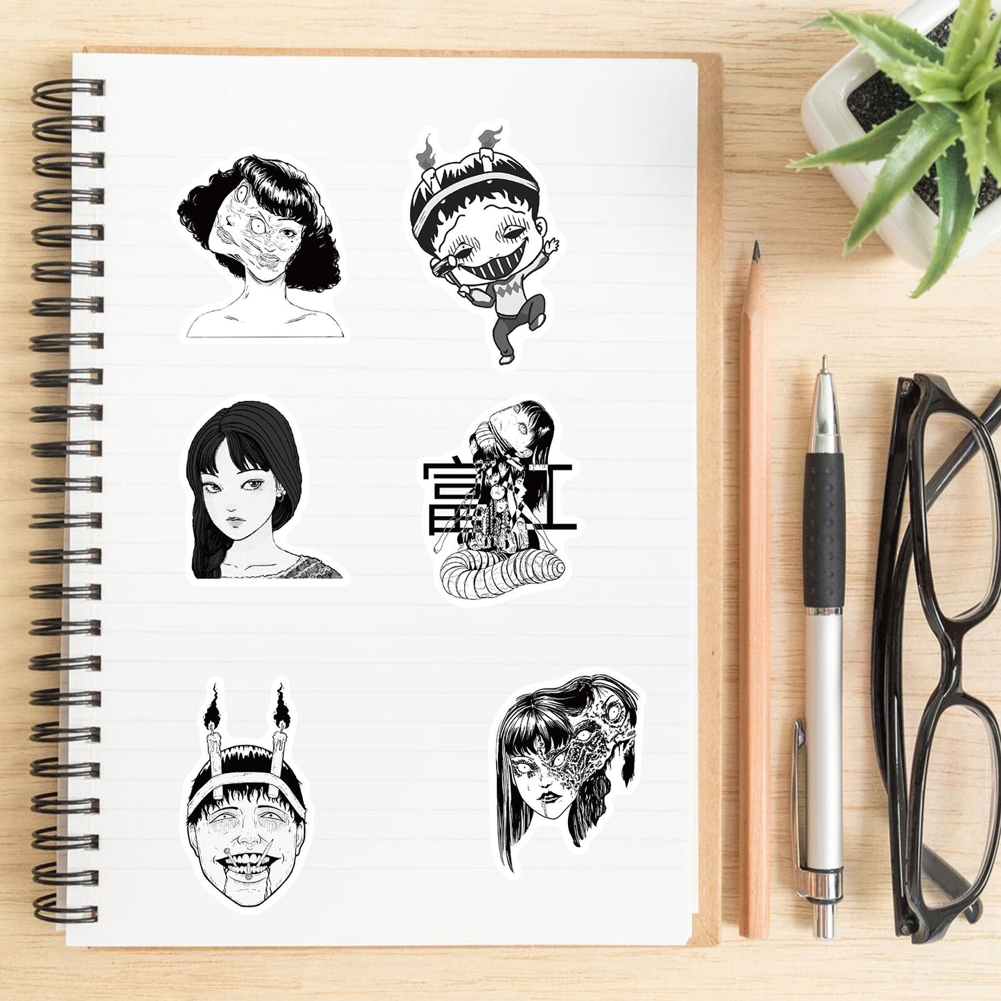 Anime Tomie Stickers