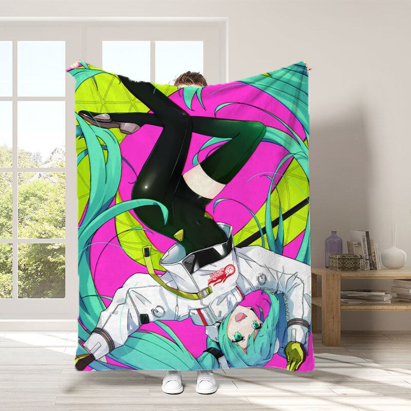 Hatsune Miku  Throw Blanket