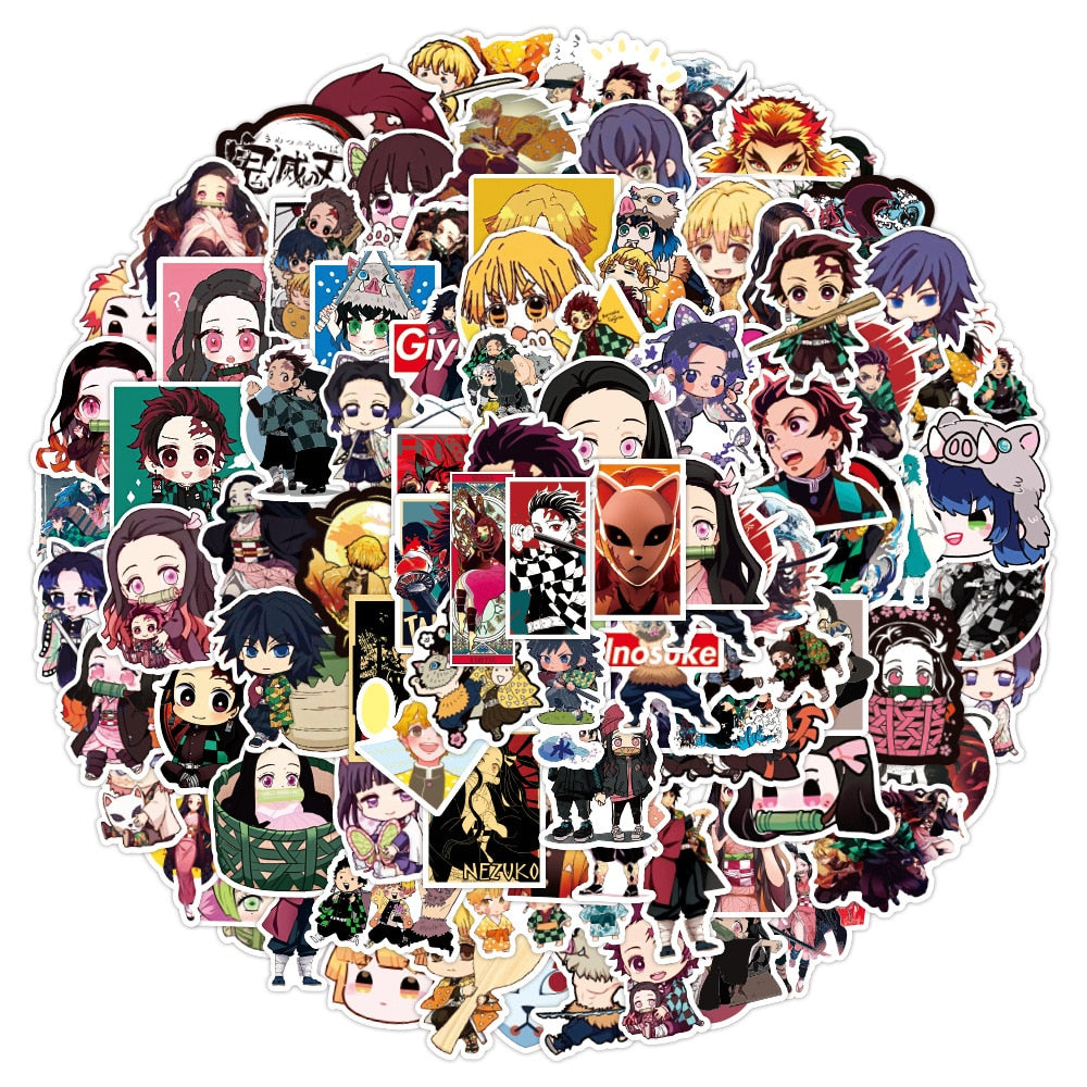 Anime Demon Slayer Stickers