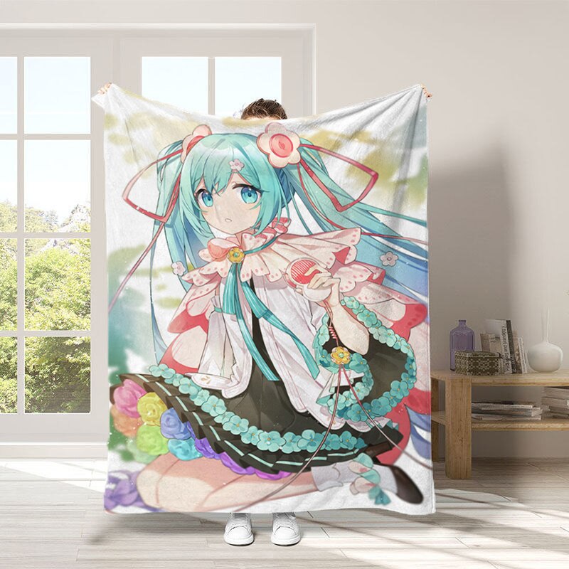Hatsune Miku  Throw Blanket
