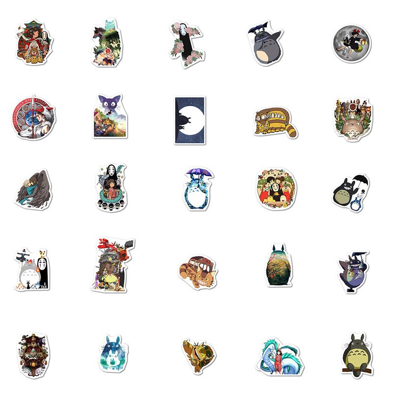 Miyazaki Hayao Anime Stickers