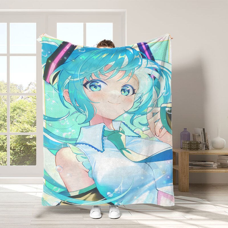 Hatsune Miku  Throw Blanket