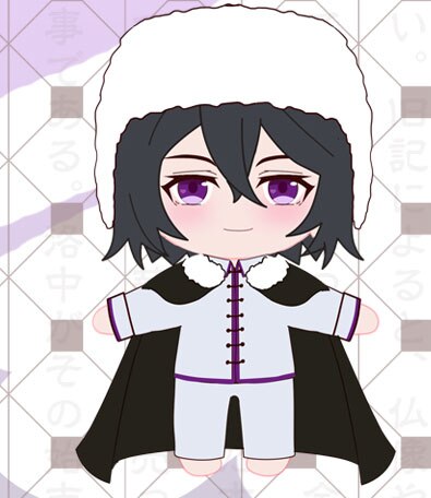 Anime Bungo Stray Dogs Fyodor Dostoyevsky  Cute Plush