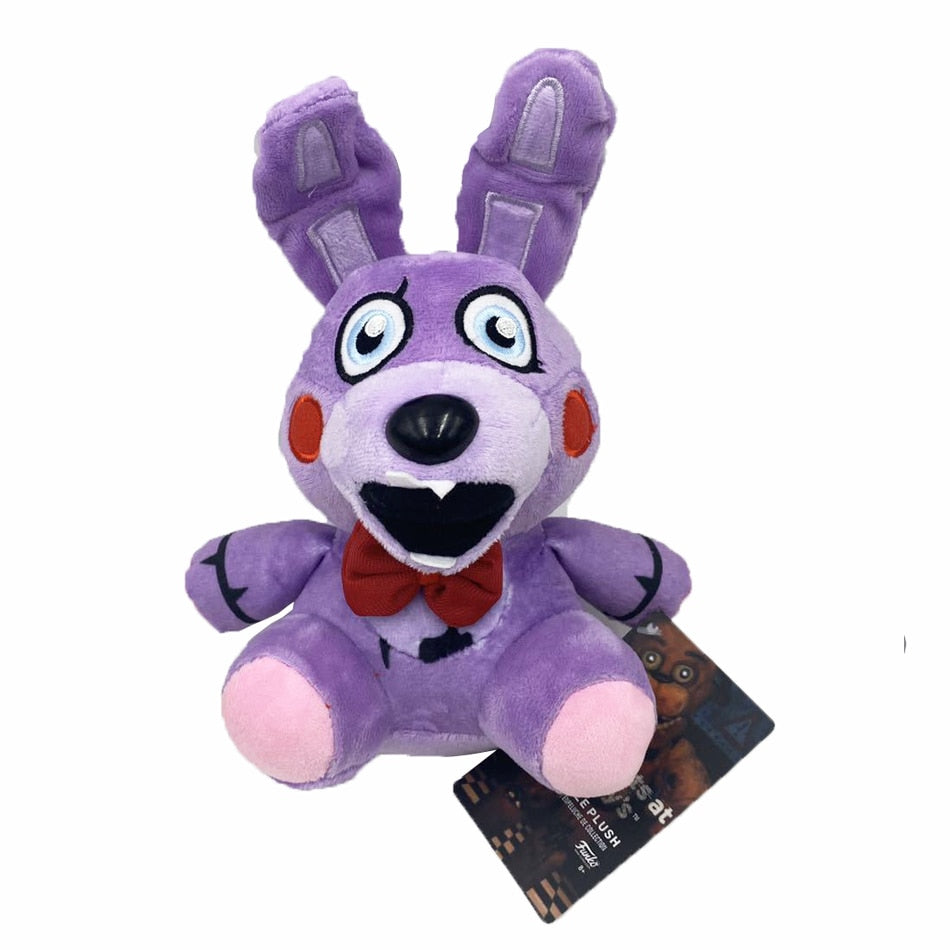 FNAF Stuffed Plush  Freddy Fazbear Foxy Rabbit Bonnie Chica
