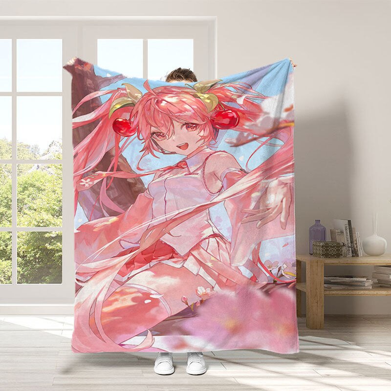 Hatsune Miku  Throw Blanket
