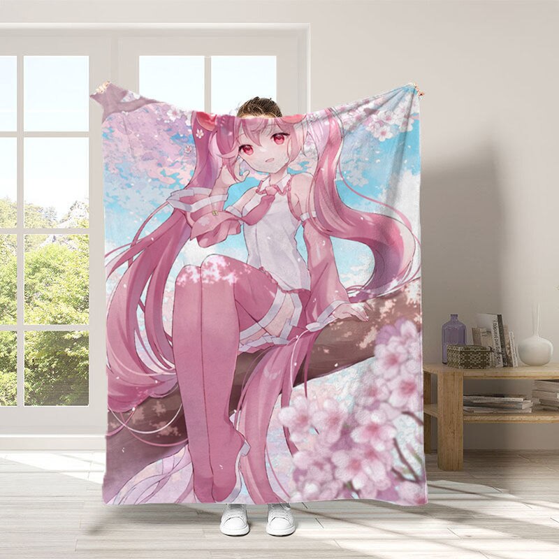 Hatsune Miku  Throw Blanket
