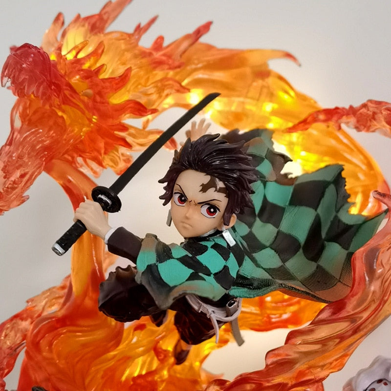 Anime Figure Kimetsu no Yaiba Action Figure GK Kamado Tanjirou Figurine