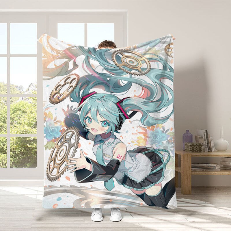 Hatsune Miku  Throw Blanket