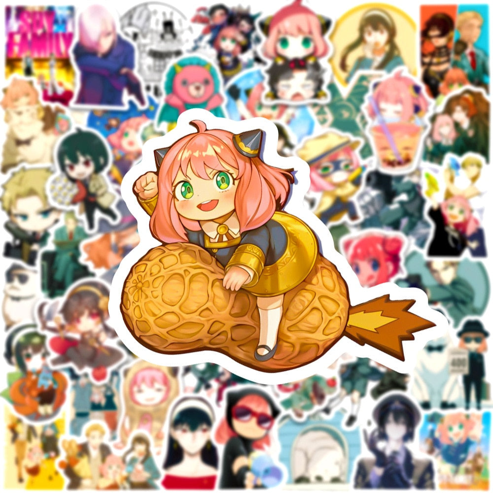 Anime Spy X Family Stickers