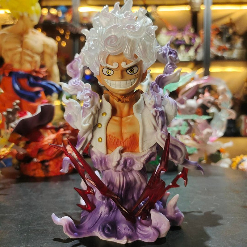 Anime One Piece Figurine Sun God Nika 18cm