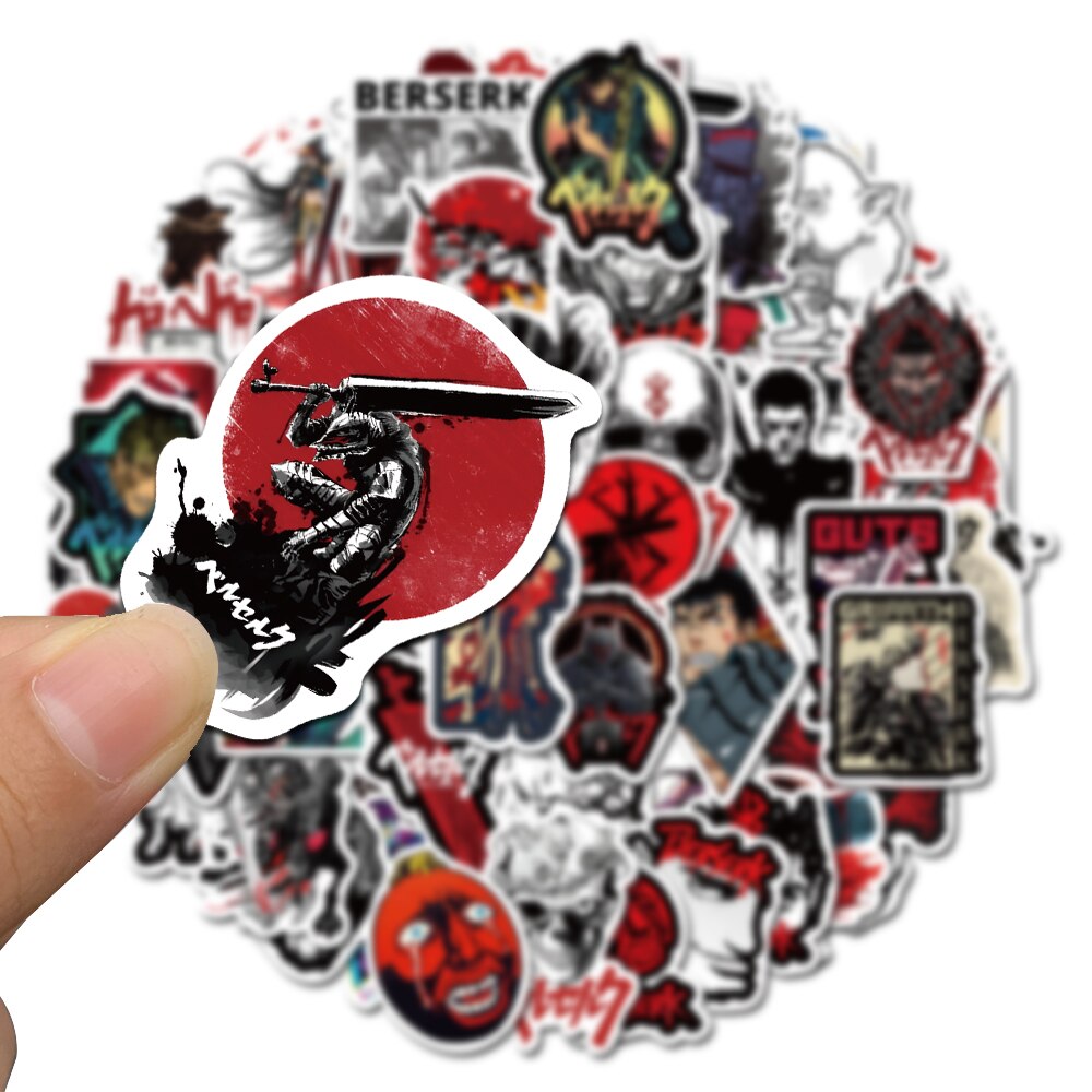 Anime Berserk Cartoon Sticker 50 pieces