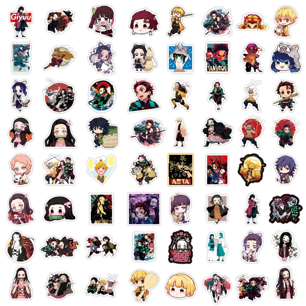 Anime Demon Slayer Stickers