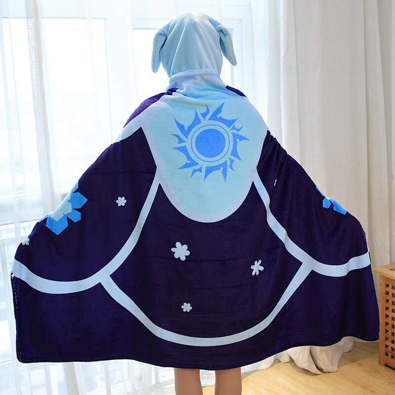 Genshin Impact Hooded Blanket