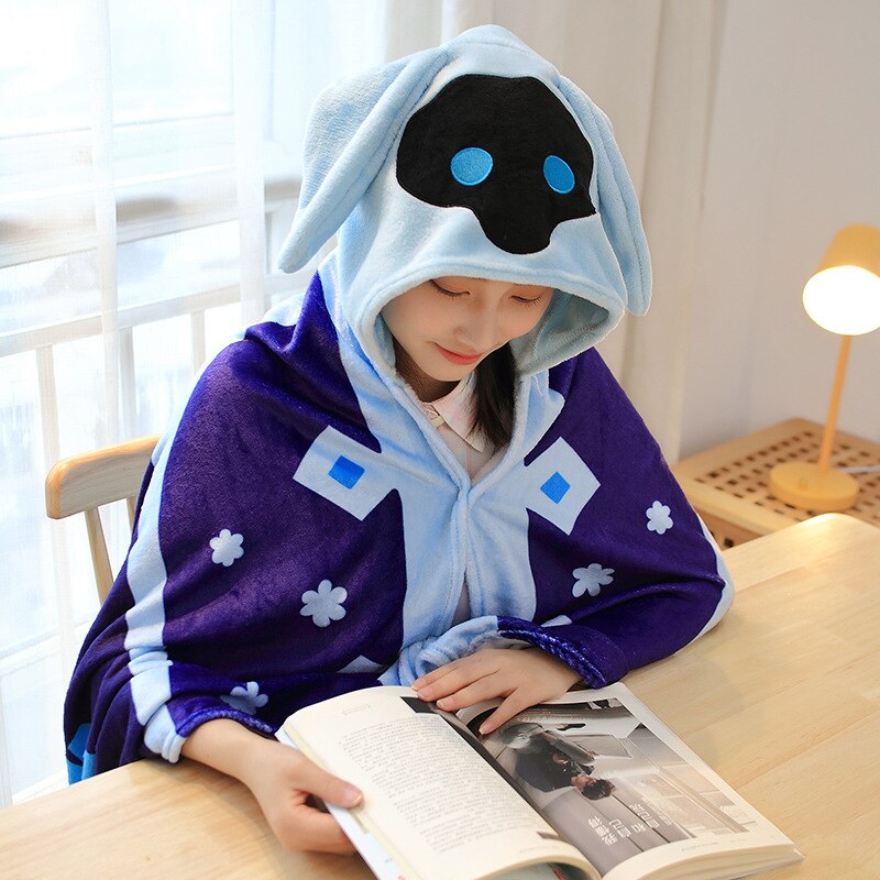 Genshin Impact Hooded Blanket