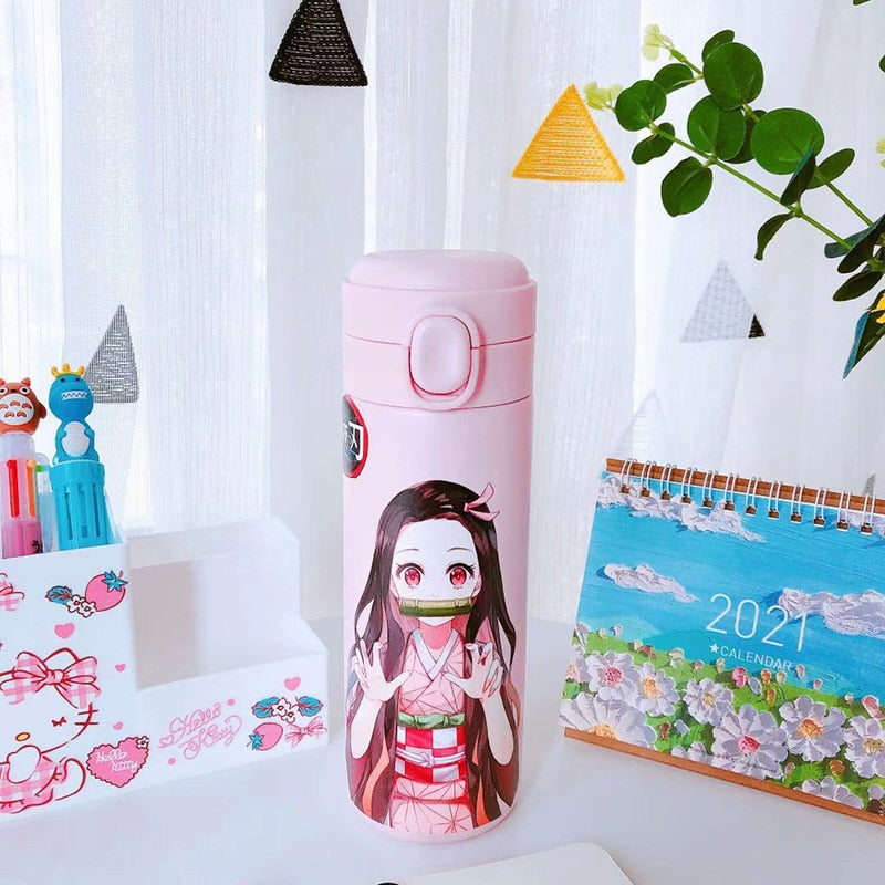 Anime Demon Slayer Kimetsu Tanzhilang Water Bottle