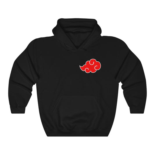 Anime Red Cloud Hooded Sweatshirt