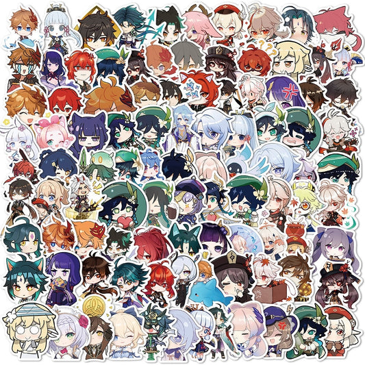 Genshin Impact Stickers 500 Sticker Roll