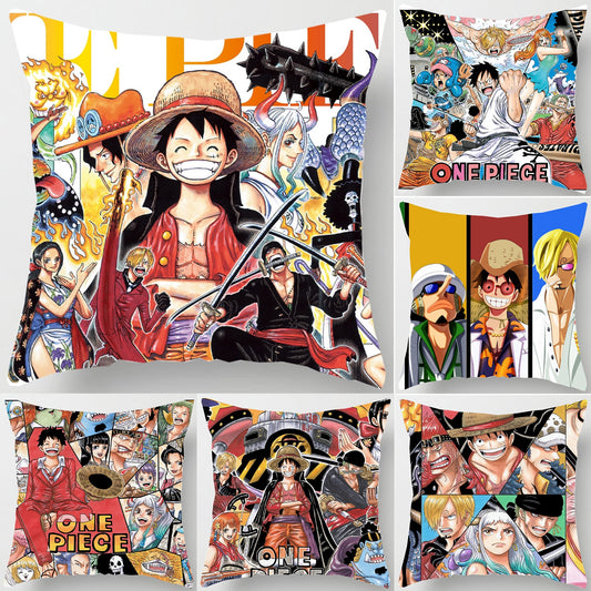 Anime One Piece Luffy  Pillowcase Cover